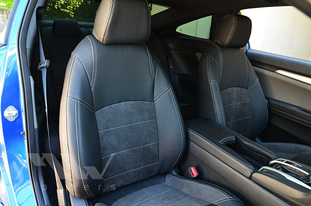 Set coprisedili su misura per Honda Civic 10 (2015-2021), Leather Style
