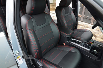 Set coprisedili su misura per Toyota Tacoma 3 (N300) (2015-2023), Leather Style