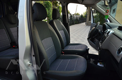 Maßgeschneiderte Sitzbezüge für Dacia / Renault Dokker (2012-2021), Comfort Style