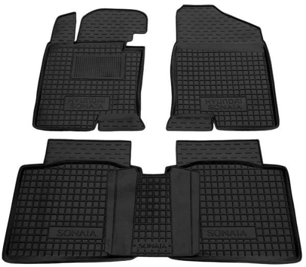 Set tappetini di gomma su misura per Hyundai Sonata YF (2009-2014)
