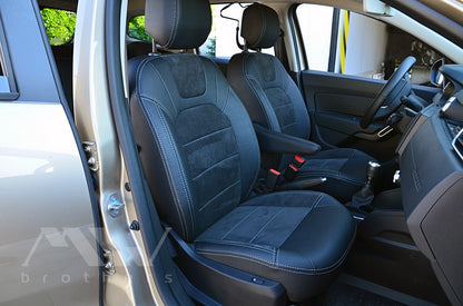 Set coprisedili su misura per Dacia Duster 2 (2018-2024), Leather Style