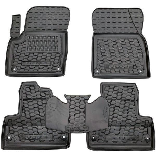 Set tappetini di gomma su misura per  Land Rover Range Rover Evoque (2011-2018)