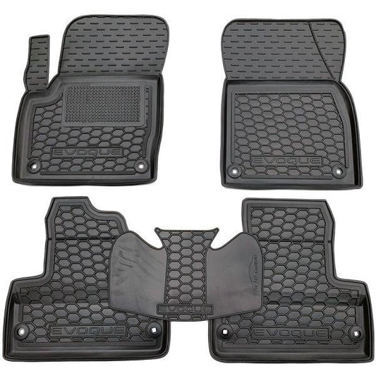 Set tappetini di gomma su misura per  Land Rover Range Rover Evoque (2011-2018)