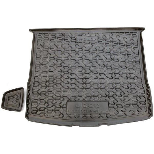 Tappetino di gomma su misura vasca baule per Jeep Compass (2016 in poi)