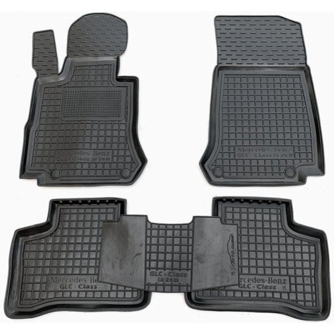 Set tappetini di gomma su misura per Mercedes GLC X253 (2015-2022)
