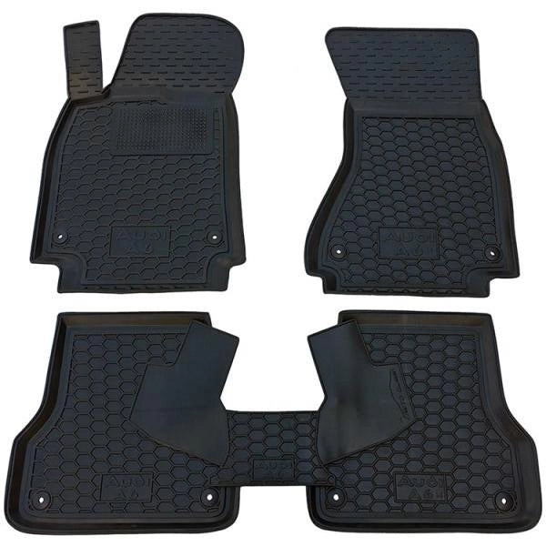 Set tappetini di gomma su misura per Audi A6 (C7) (2011-2018)