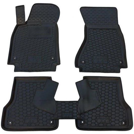 Set tappetini di gomma su misura per Audi A6 (C7) (2011-2018)
