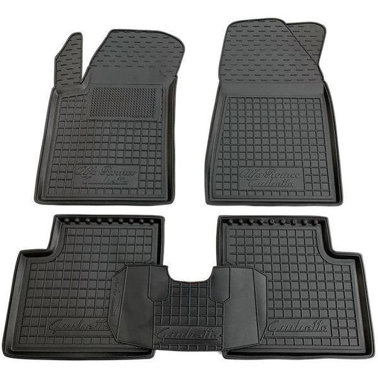 Set tappetini di gomma su misura per Alfa Romeo Giulietta (2010-2020)