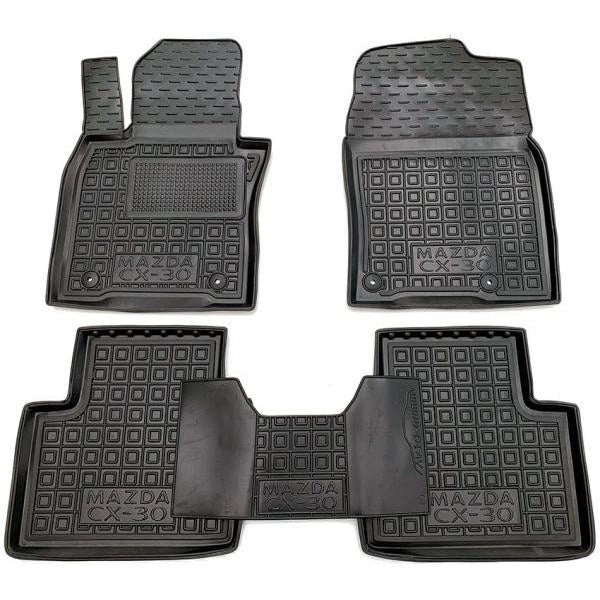 Set tappetini di gomma su misura per Mazda CX-30 (2019-oggi)