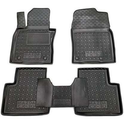 Set tappetini di gomma su misura per Mazda CX-30 (2019-oggi)