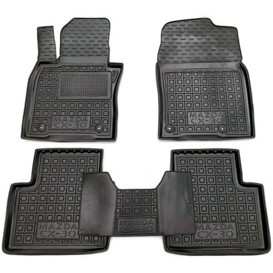 Set tappetini di gomma su misura per Mazda CX-30 (2019-oggi)
