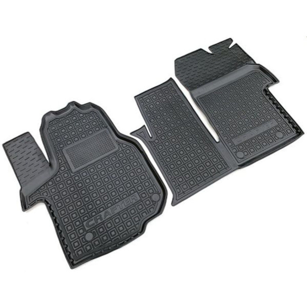 Set tappetini di gomm su misura per Volkswagen Crafter (dal 2017-oggi)