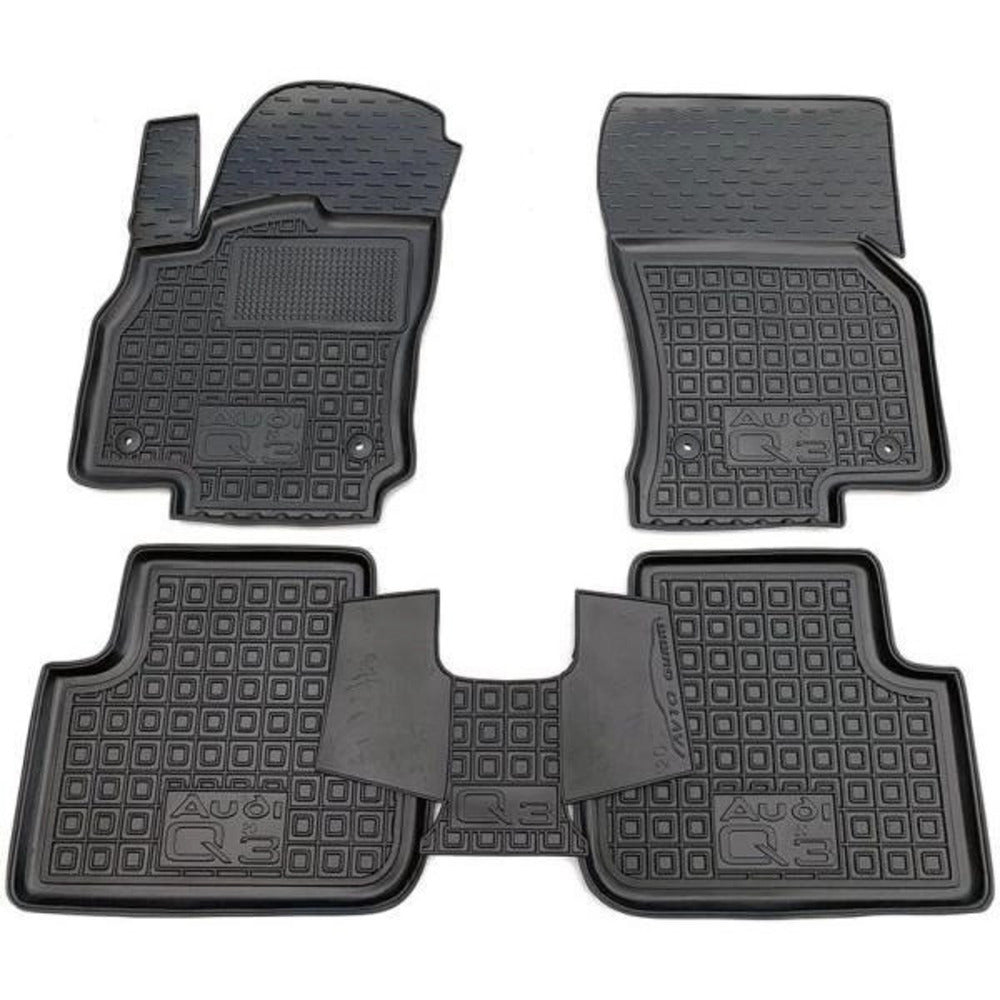 Set tappetini di gomma su misura per Audi Q3 (F3) (2019 in poi)