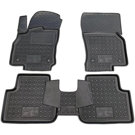 Set tappetini di gomma su misura per Audi Q3 (F3) (2019 in poi)