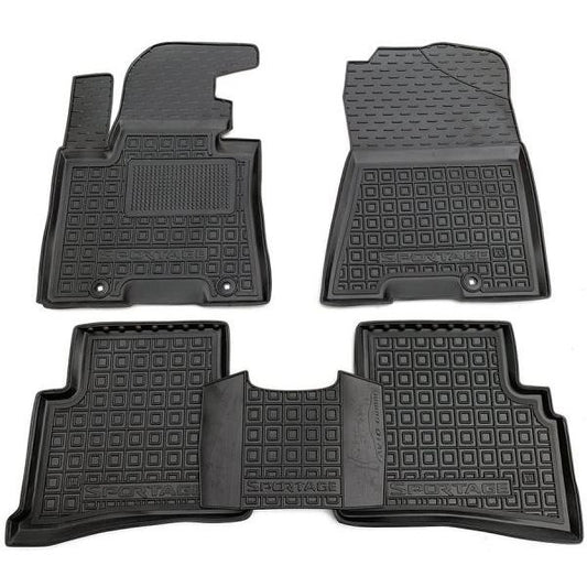 Set tapptini di gomma su misura per KIA Sportage 4 (QL) (2015-2021)