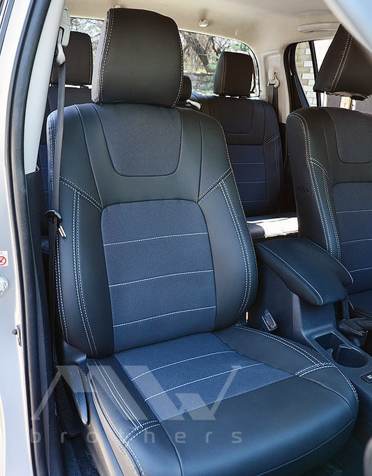 Set coprisedili su misura per Toyota Hilux 8 (2015 - oggi), Dynamic Style