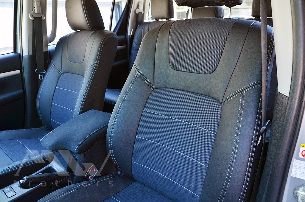 Set coprisedili su misura per Toyota Hilux 8 (2015 - oggi), Dynamic Style