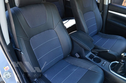 Set coprisedili su misura per Toyota Hilux 8 (2015 - oggi), Dynamic Style
