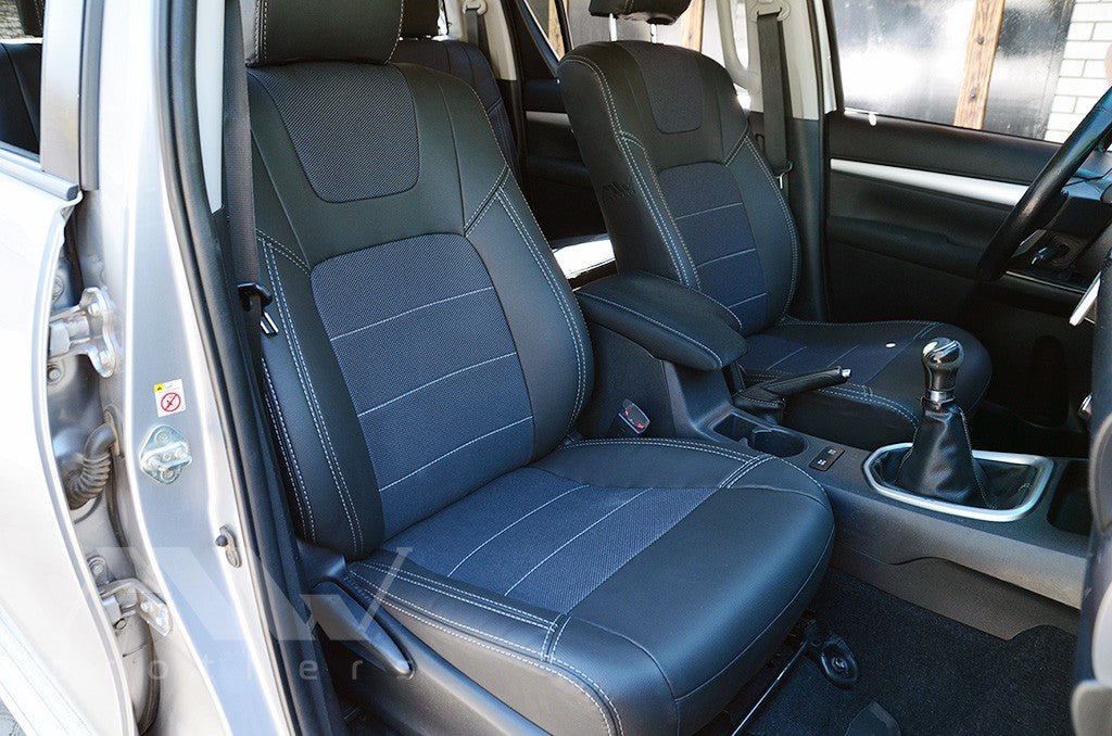 Set coprisedili su misura per Toyota Hilux 8 (2015 - oggi), Dynamic Style