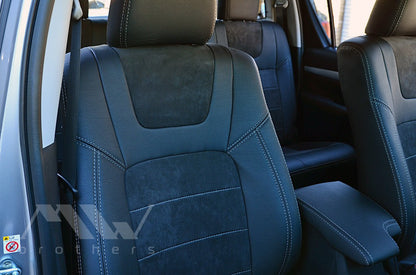 Set coprisedili su misura per Toyota Hilux 8 (2015 - oggi), Leather Style
