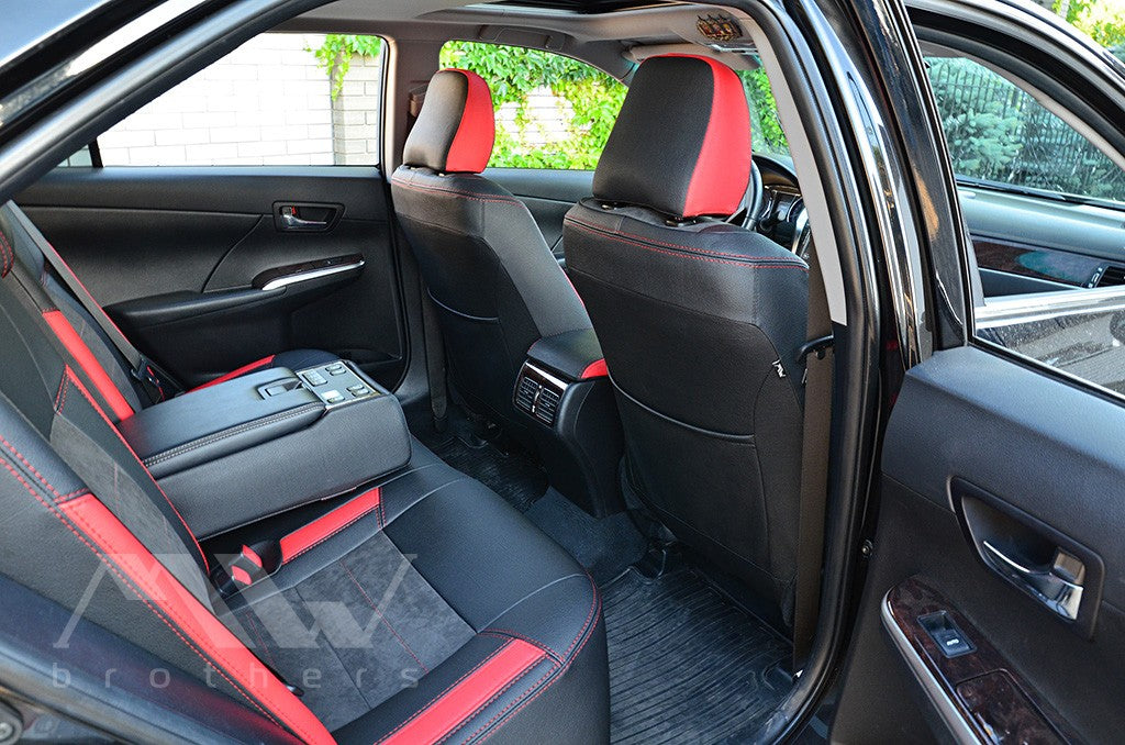 Set coprisedili su misura per Toyota Camry 50/55 (2011-2017), Leather style