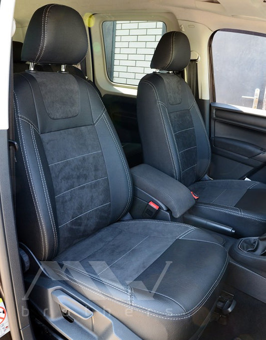 Set coprisedili su misura per Volkswagen Caddy 3 FL (2015-2020), Leather Style
