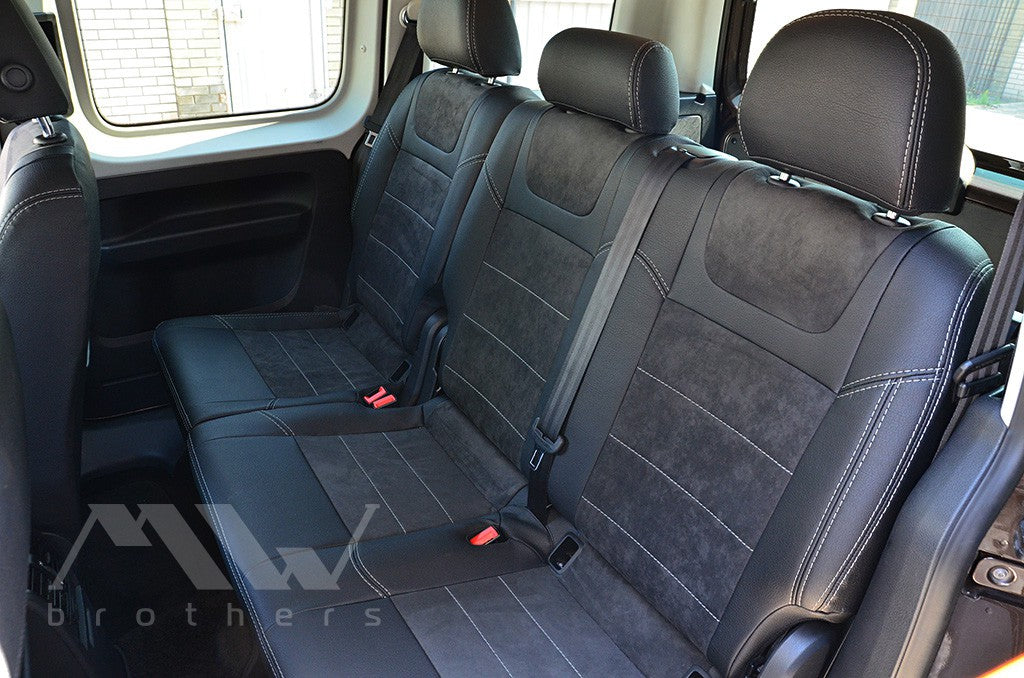 Set coprisedili su misura per Volkswagen Caddy 3 FL (2015-2020), Leather Style
