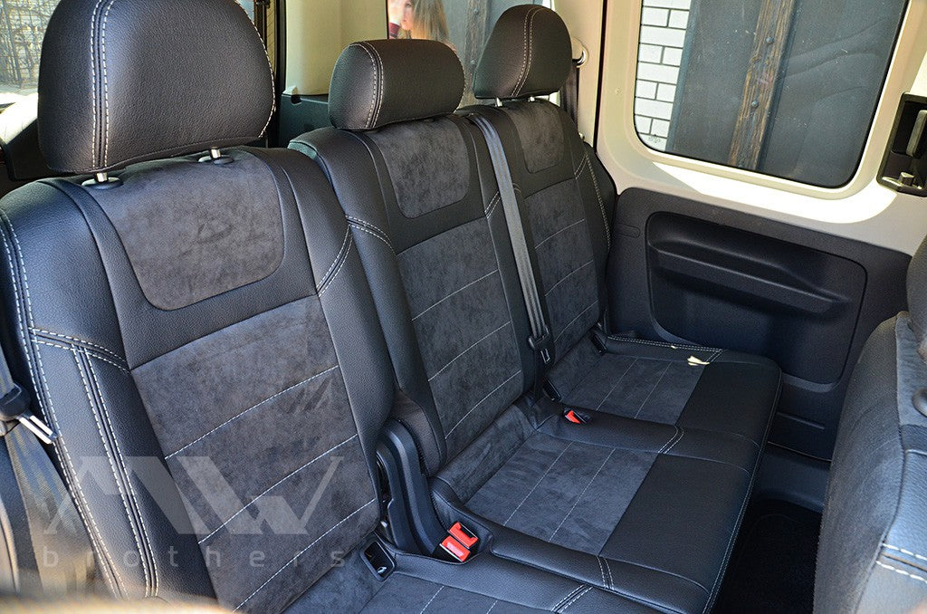 Set coprisedili su misura per Volkswagen Caddy 3 FL (2015-2020), Leather Style