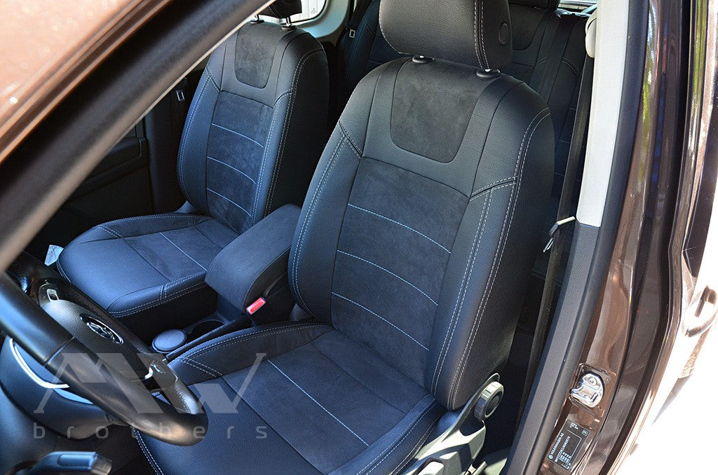 Set coprisedili su misura per Volkswagen Caddy 3 FL (2015-2020), Leather Style