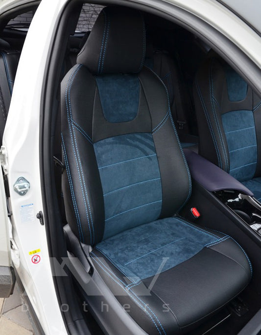 Set coprisedili su misura per Toyota C-hr Hybrid (2016-2023), LEather Style