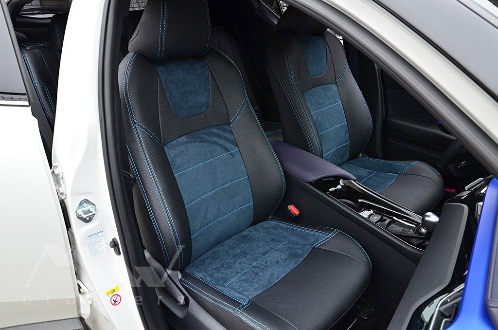 Set coprisedili su misura per Toyota C-hr Hybrid (2016-2023), LEather Style