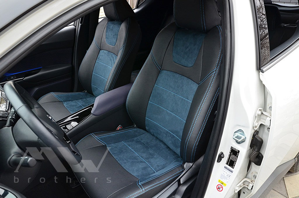 Set coprisedili su misura per Toyota C-hr Hybrid (2016-2023), LEather Style