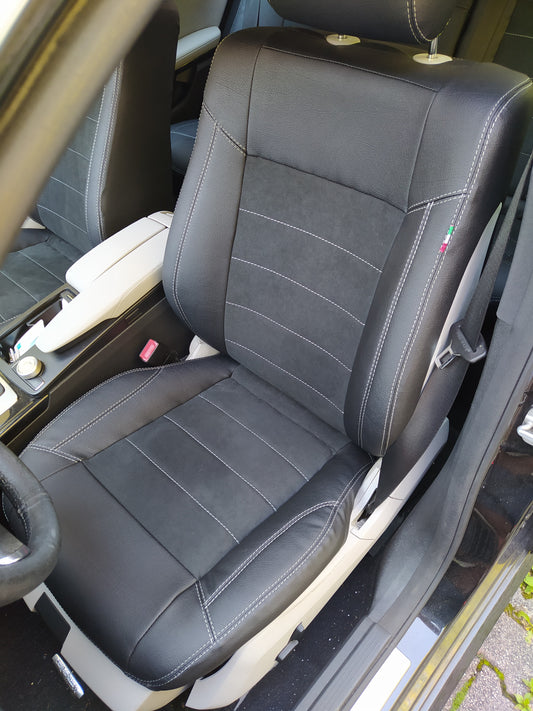 Set coprisedili su misura per Mercedes-Benz E-Class W212 (2009-2015), Leather Style