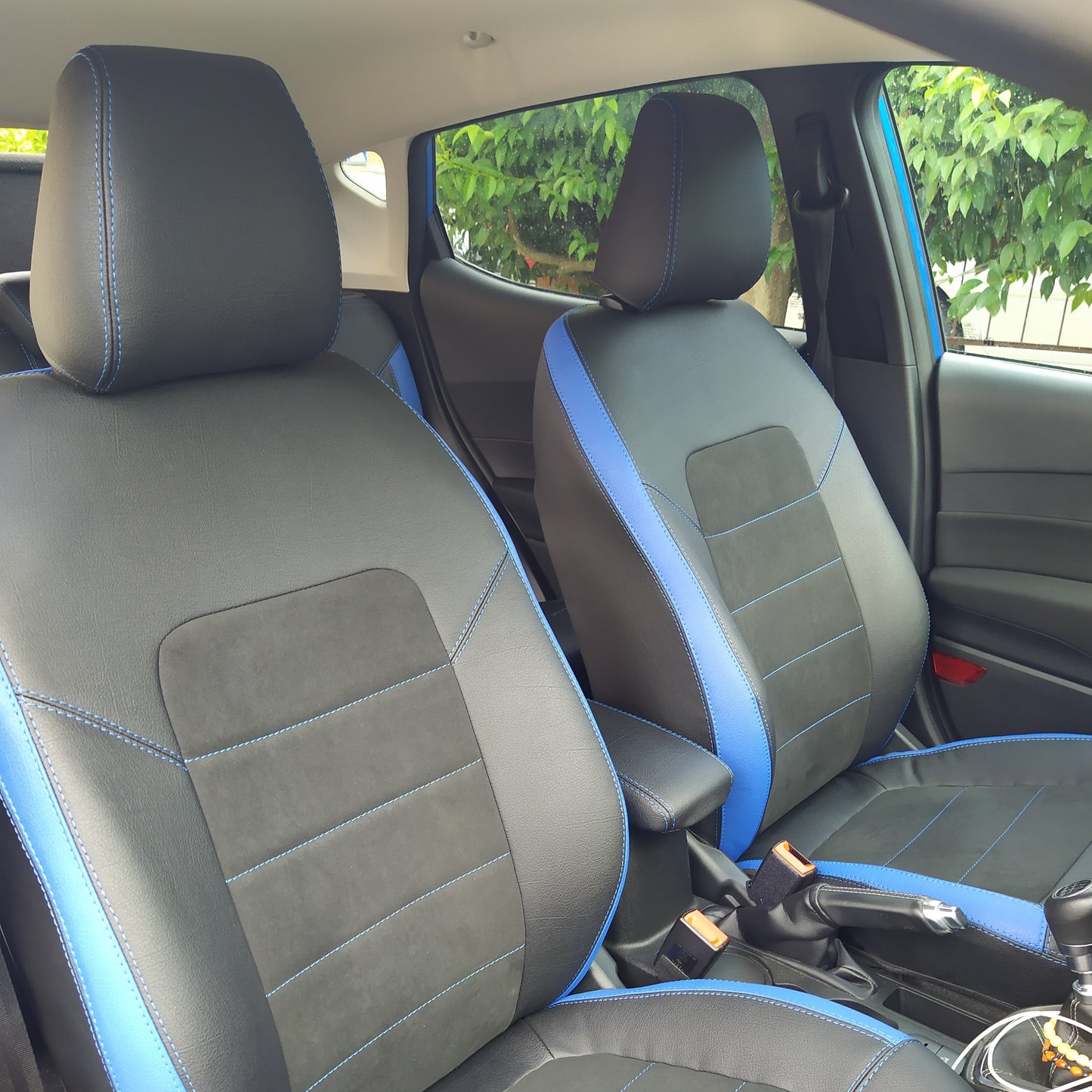 Set coprisedili su misura per Ford Puma (2019-), Leather Style