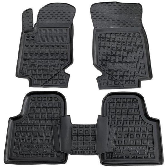 Set tappetini di gomma su misura per Peugeot 2008 (2020+) SUV