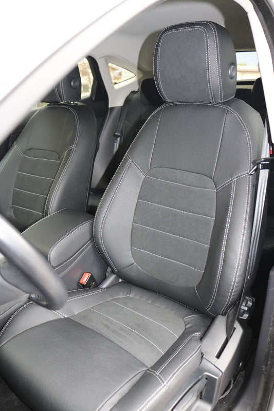 Maßgefertigte Sitzbezüge für Jaguar E-Pace (ab 2017), Lederoptik