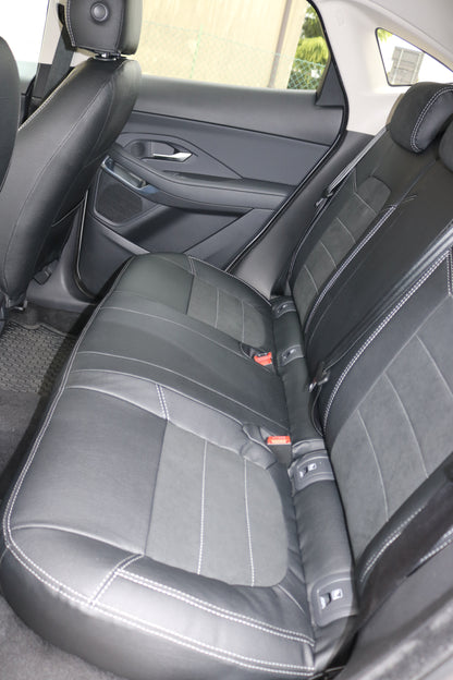 Maßgefertigte Sitzbezüge für Jaguar E-Pace (ab 2017), Lederoptik