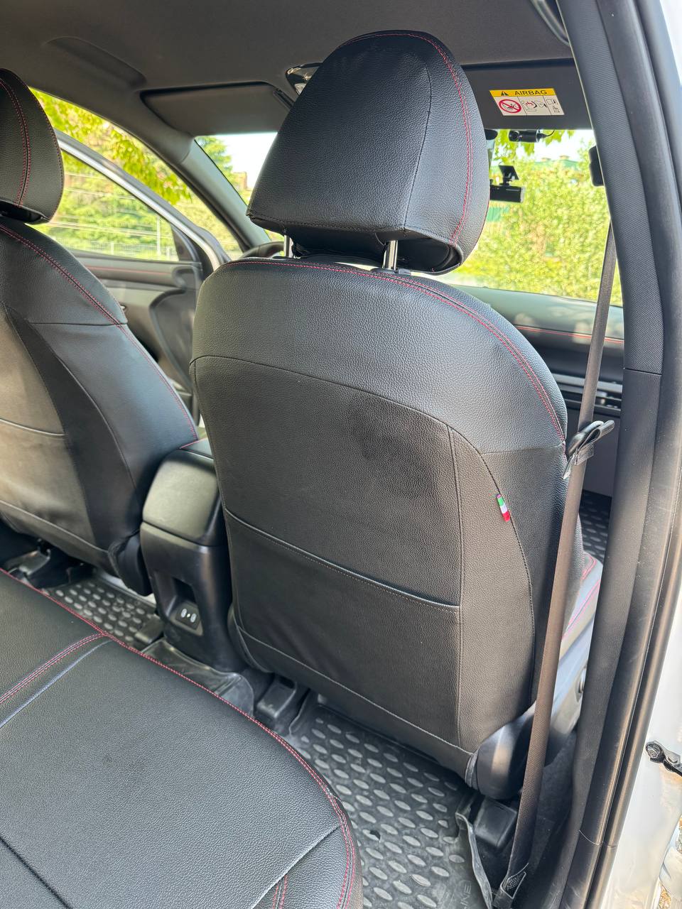 Set coprisedili su misura Hyundai Tucson IV (NX4) Hybrid (2020–oggi), Leather Style