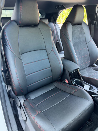 Set coprisedili su misura per Toyota Corolla (2019-oggi) Hybrid, Leather Style