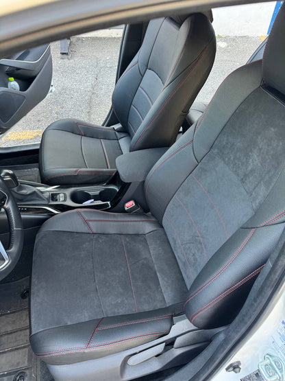 Set coprisedili su misura per Toyota Corolla (2019-oggi) Hybrid, Leather Style