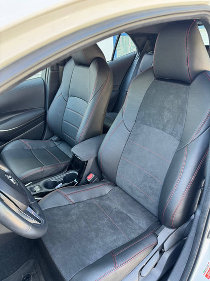 Set coprisedili su misura per Toyota Corolla (2019-oggi) Hybrid, Leather Style