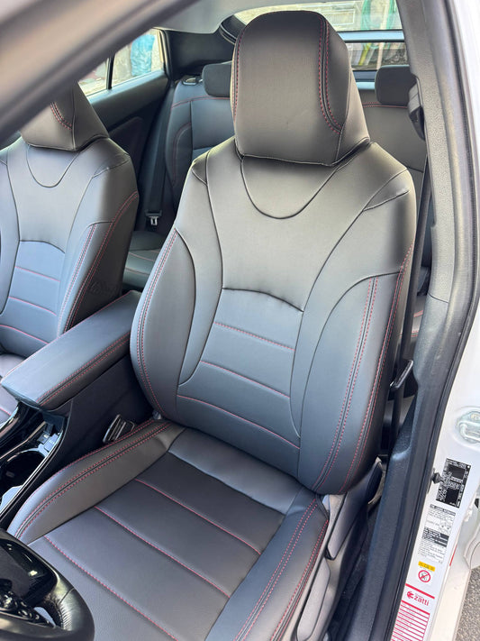 Maßgefertigte Sitzbezüge für Toyota Prius 4 (XW50) (2016–2022), Komfortausführung