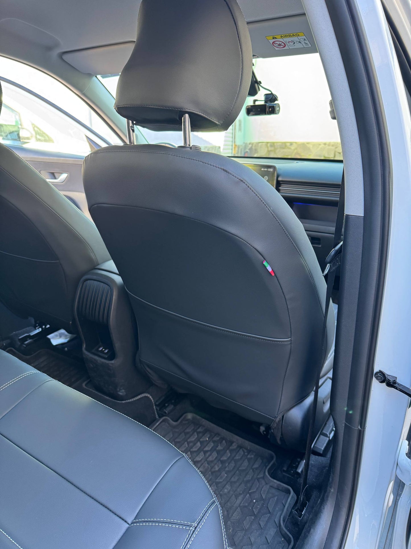 Set coprisedili su misura per Hyundai Kona 2 (2023+) SX2 Hybrid, Leather Style