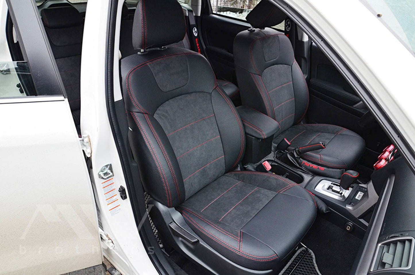 Set coprisedili su misura per Subaru Forester 4 (SJ) (2012-2018), Leather Style