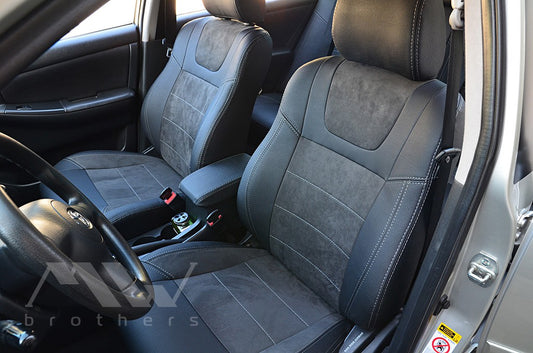 Set coprisedili su misura per Toyota Corolla 120 (2000-2006), Leather Style