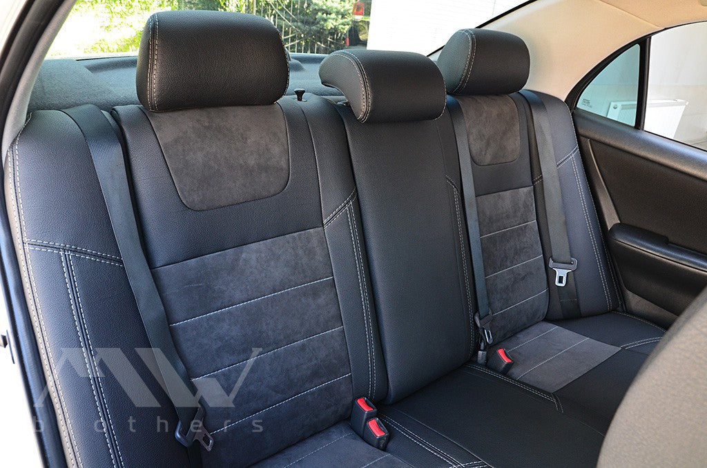 Set coprisedili su misura per Toyota Corolla 120 (2000-2006), Leather Style