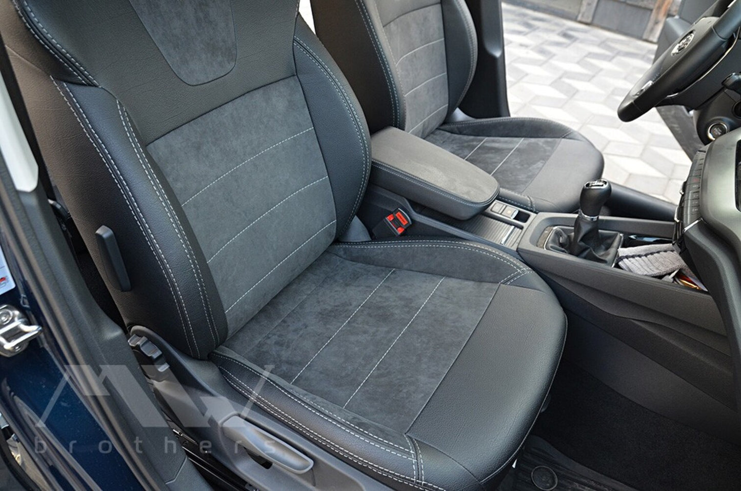 Set coprisedili su misura per Skoda Octavia A8 (2020 in poi), Leather Style