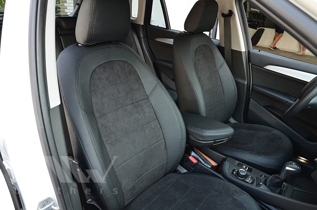Set coprisedili su misura per BMW X1 (F48) (2015-2022), Leather Style