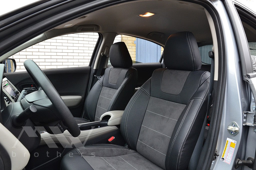 Set coprisedili su misura per Honda HR-V II (2015-2021), Leather Style
