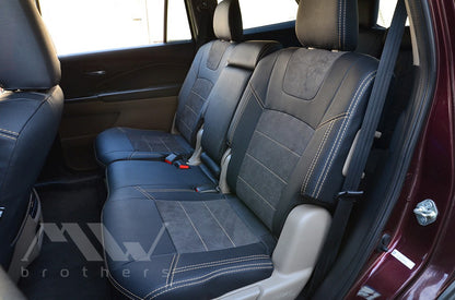 Passgenaue Sitzbezüge für Honda Pilot 3 (2015–2022), Lederoptik